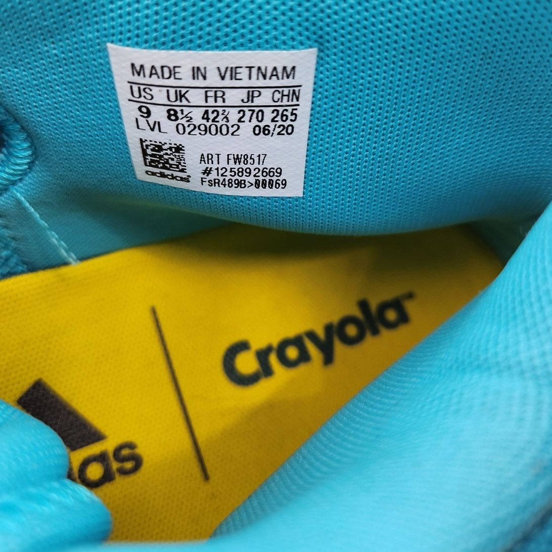 Adidas Adidas D.O.N. Issue 2 Crayola Signal Cyan Sky Blue Sneaker 9 Size US 9 / EU 42 - 11 Thumbnail