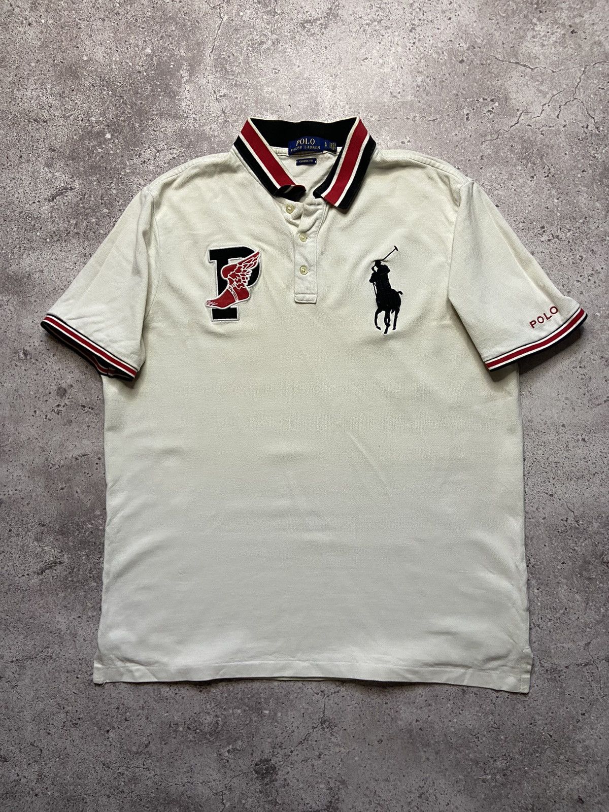 Polo Ralph Lauren × Vintage Polo Ralph Lauren Big Horse Pony Tee Size US L / EU 52-54 / 3 - 1 Thumbnail