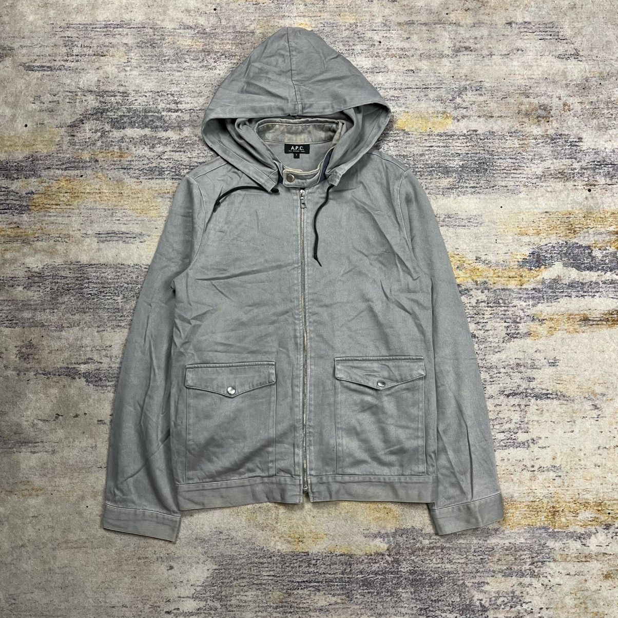 A.P.C. A.p.c jacket grey Size US S / EU 44-46 / 1 - 1 Thumbnail
