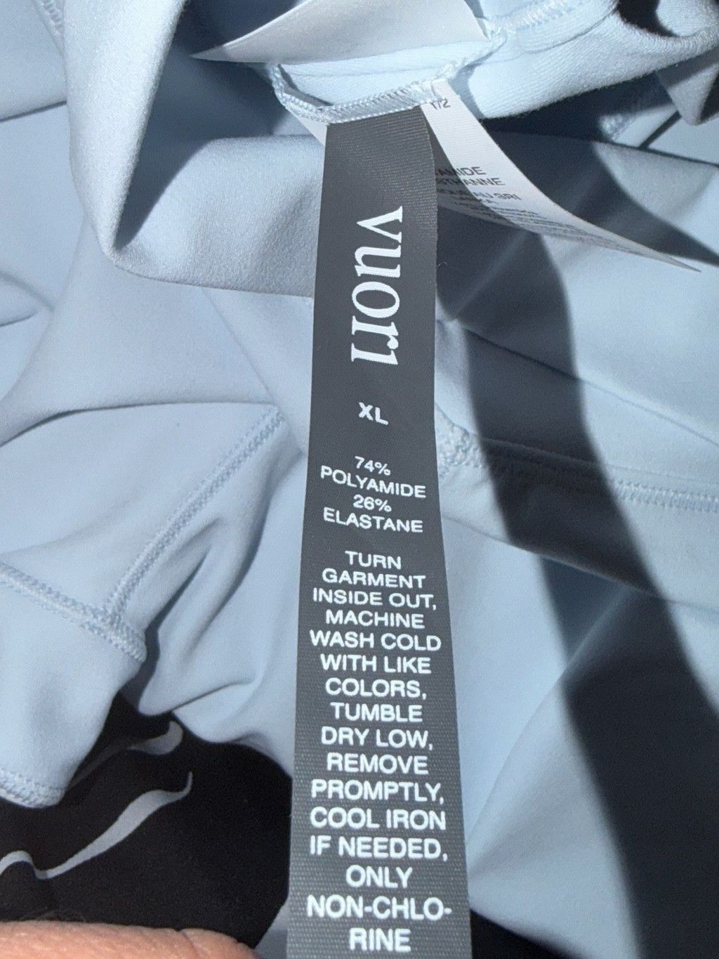 Vuori VUORI ALL THE FORM LEGGING 25” LIGHT MIST COLOR SIZE XL NWT Size 36" / US 14 / IT 50 - 7 Thumbnail