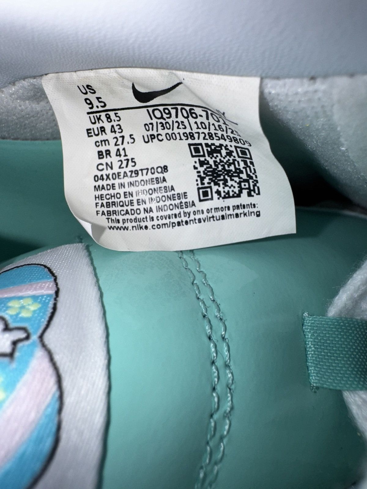Nike (New) Nike Air Force 1 ‘07 “Easter” 2026 (9.5 Men’s) Size US 9.5 / EU 42-43 - 8 Thumbnail