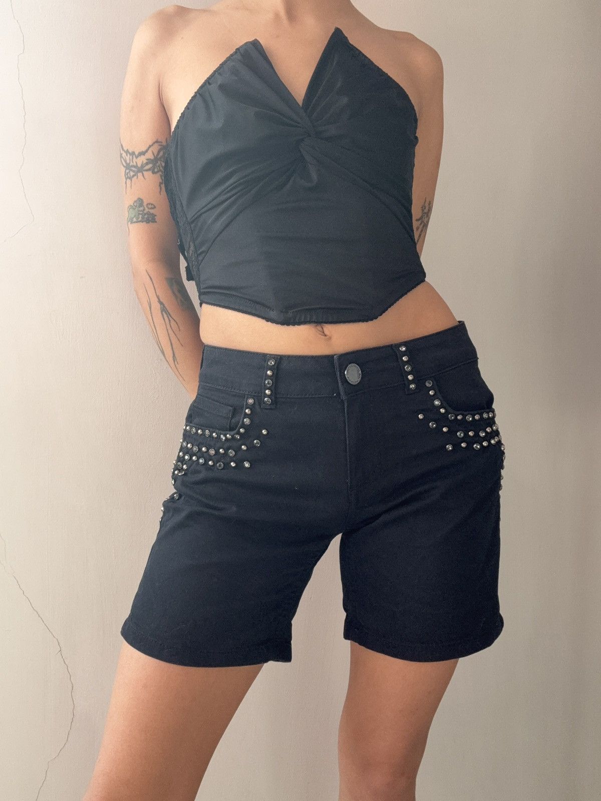Vintage Morgan x Swarovski ✨ Size 25" / US 0 / IT 36 - 1 Thumbnail