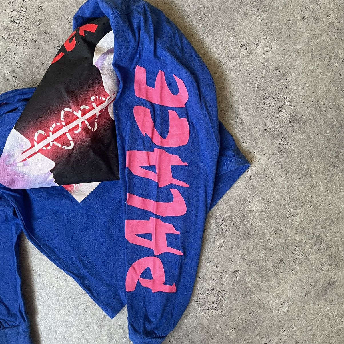 Palace Vintage Palce Palazer Blue Long Sleeve SK8 Size US L / EU 52-54 / 3 - 3 Thumbnail