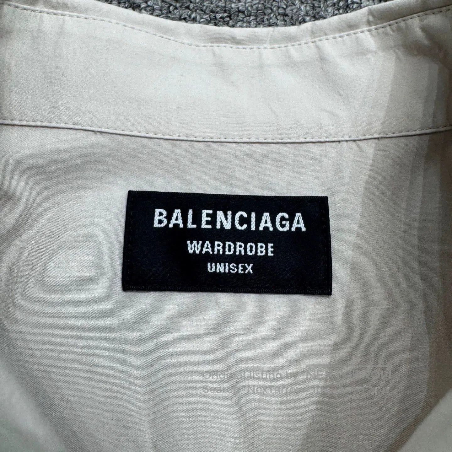 Balenciaga Balenciaga Double Hook Embroidered Shirt. Size US M / EU 48-50 / 2 - 2 Thumbnail
