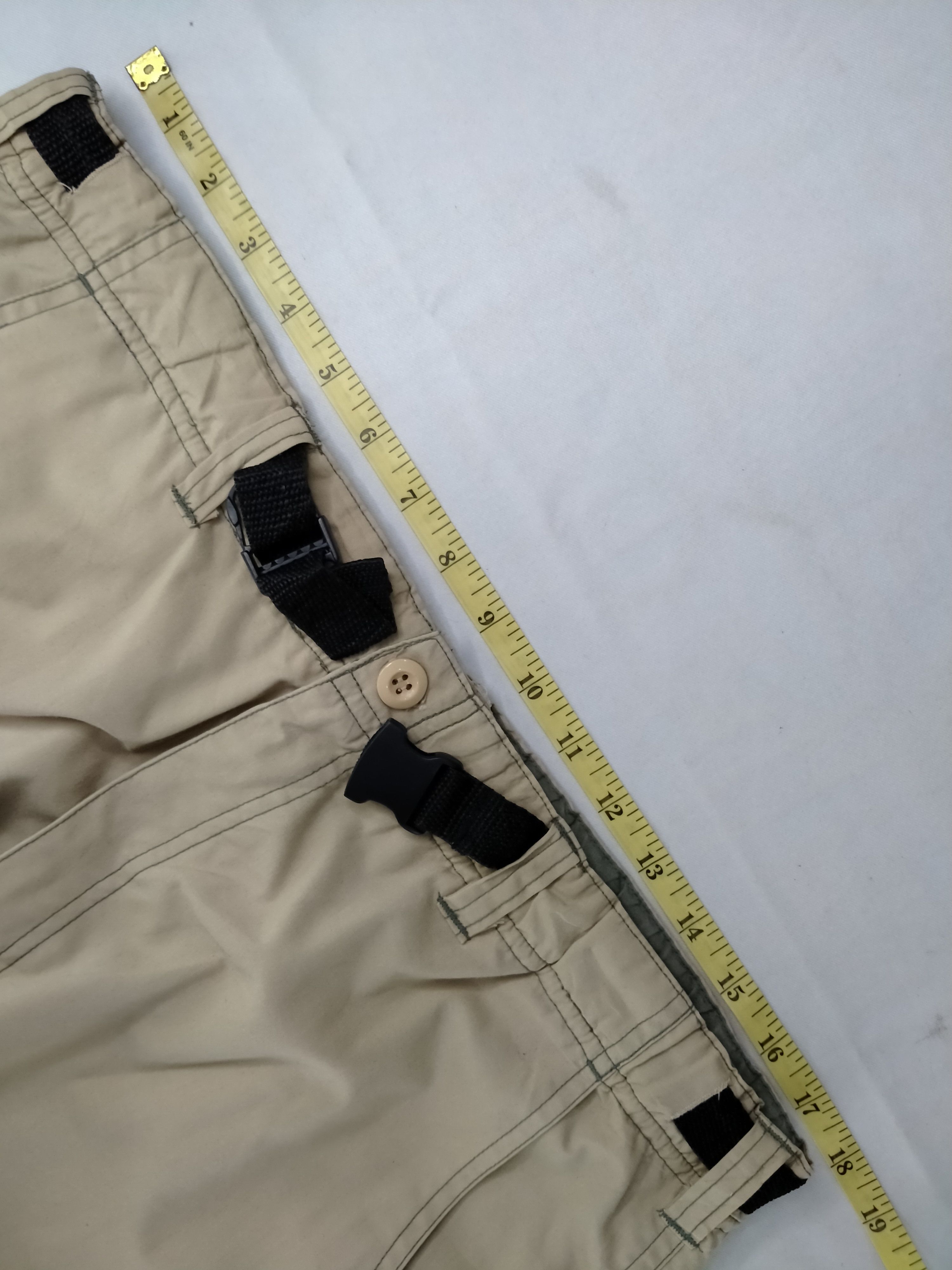 Japanese Brand Japanese Brand Elastic Cargo Multi Pocket Pants CP141 Size US 35 - 7 Thumbnail