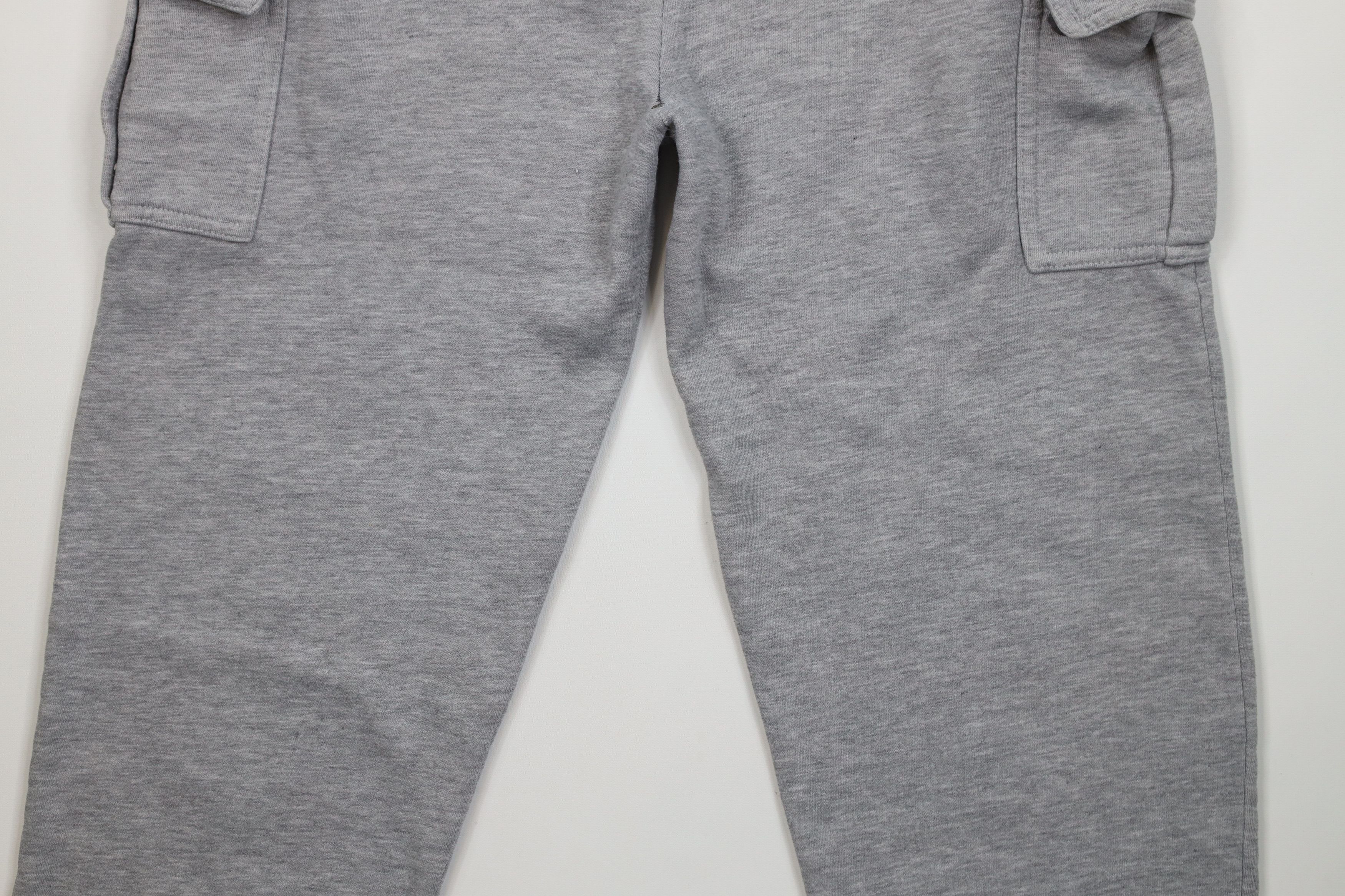Vintage Vintage 90s Y2K Streetwear Blank Wide Leg Cargo Sweatpants Size US 40 / EU 56 - 12 Thumbnail