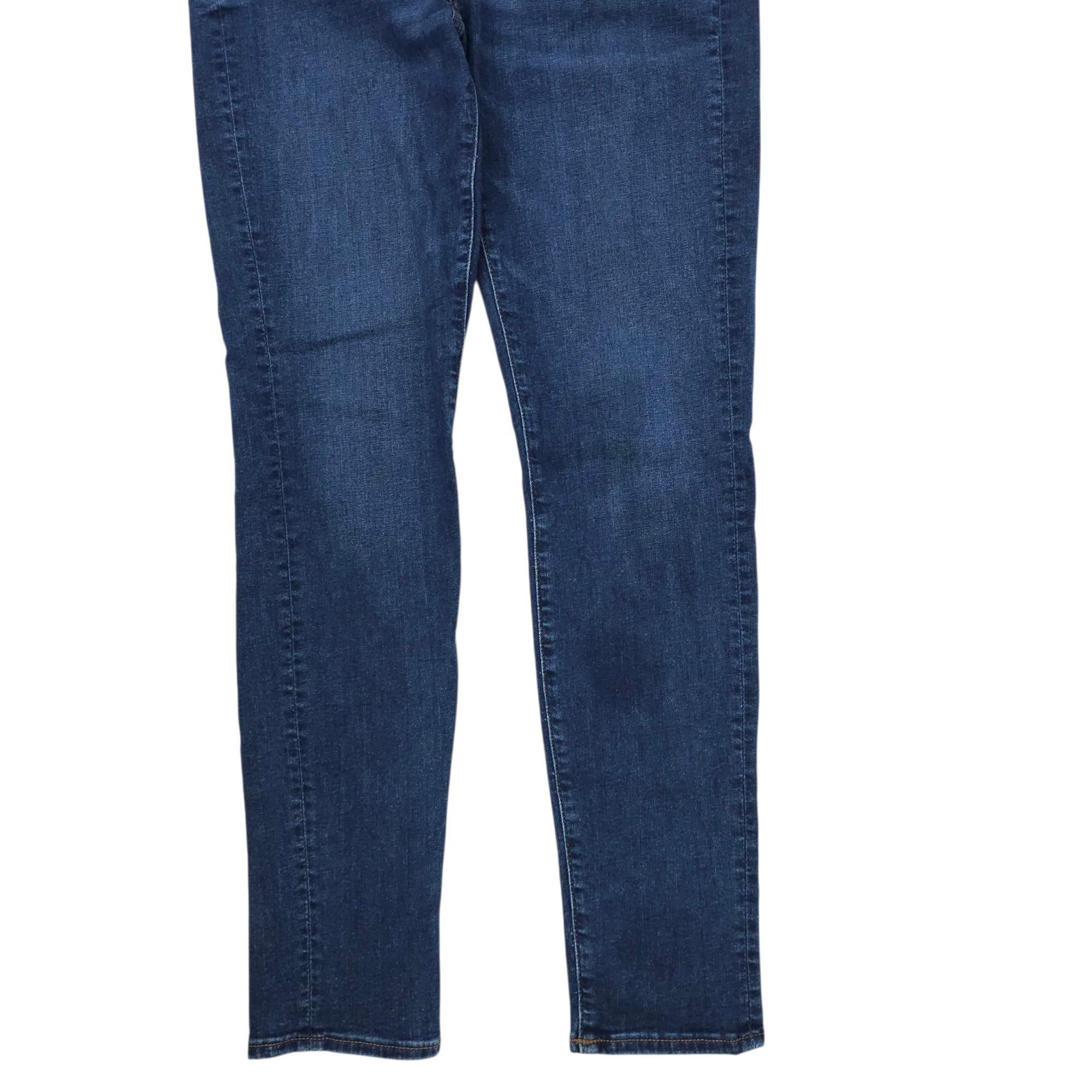 Loft Loft Modern Skinny Crop Jeans Womens Size 28/6 Mid Rise Dark Size 29" - 9 Thumbnail