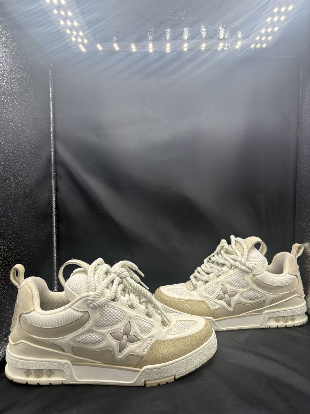 Louis Vuitton Louis vuitton cream skates Size US 8.5 / EU 41-42 - 4 Thumbnail