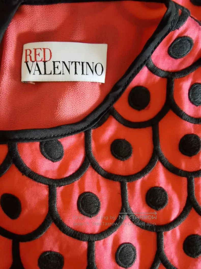Valentino Valentino Red mulberry silk dress Size M / US 6-8 / IT 42-44 - 6 Thumbnail