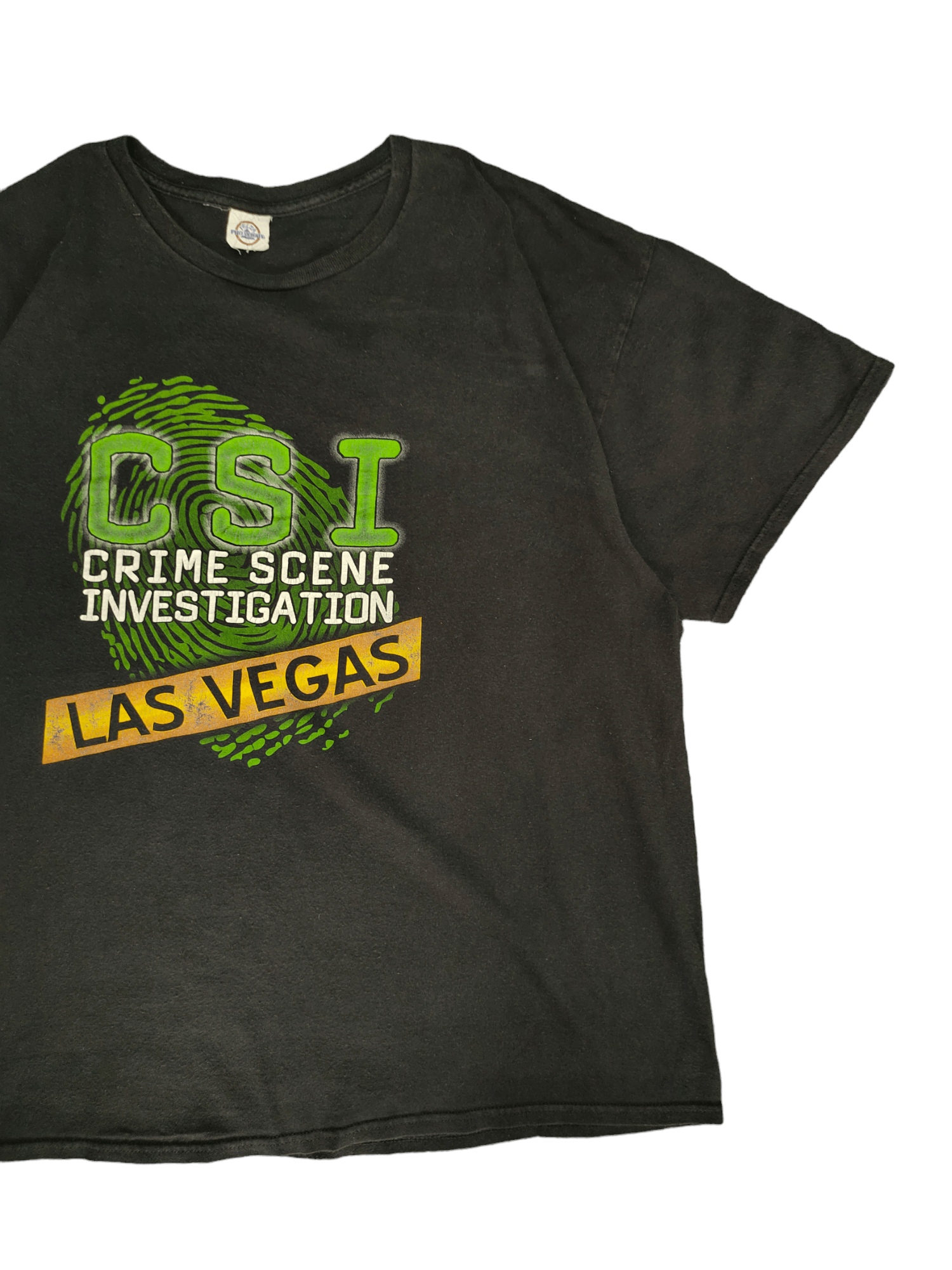 Vintage Vintage CSI Crime Scene Investigation Las Vegas T-Shirt Y2k Size US XL / EU 56 / 4 - 5 Thumbnail