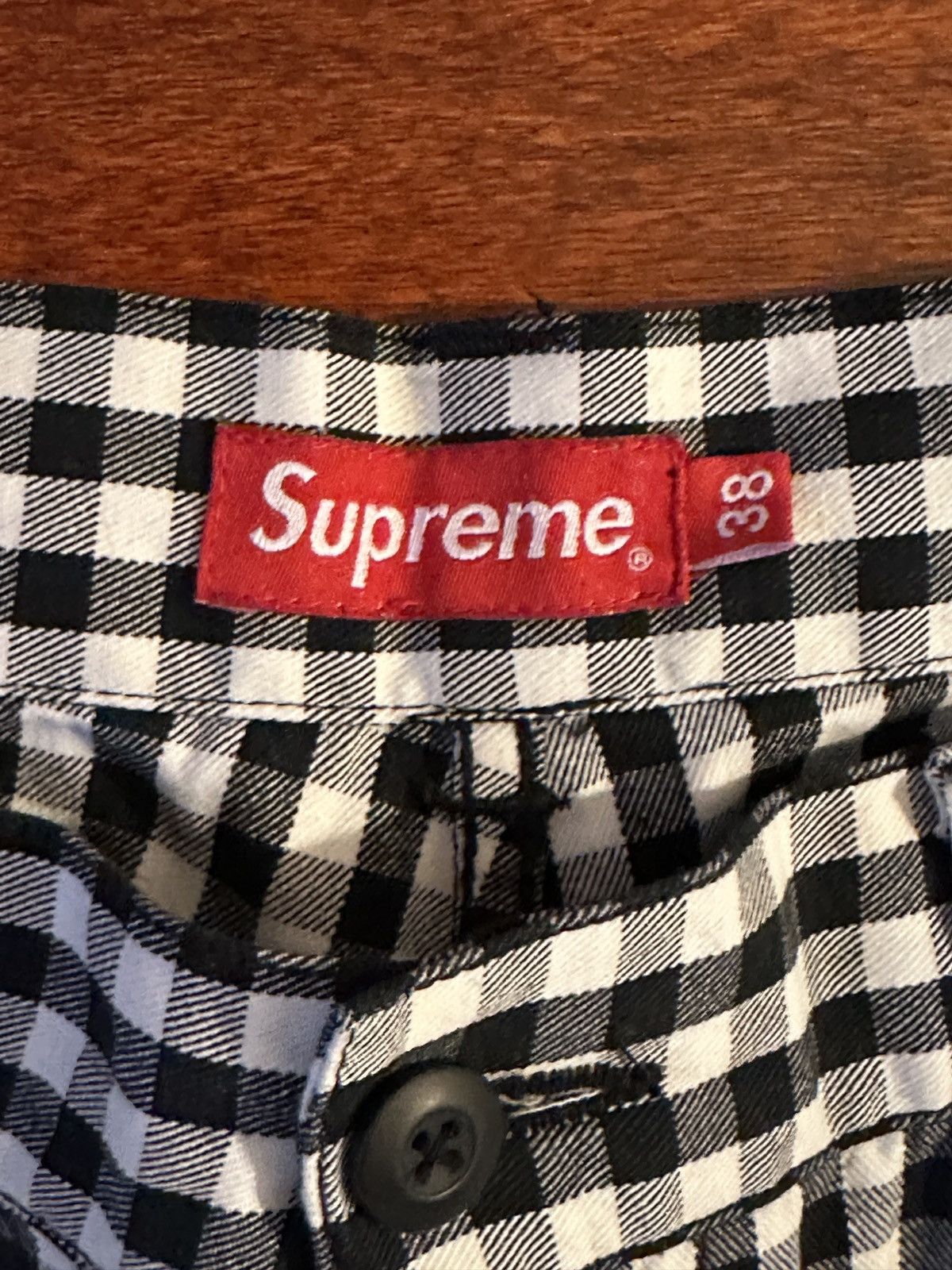 Supreme Supreme Gingham Flight Pant SS23 Men’s 38 Size US 38 / EU 54 - 2 Thumbnail
