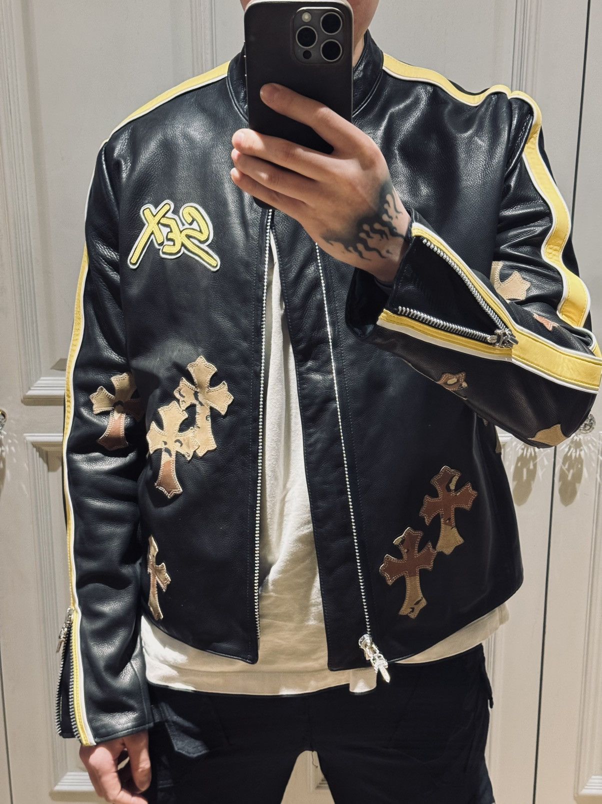 Chrome Hearts Mattyboy Sex Records Jacket SZ:XL – Bankofgrails