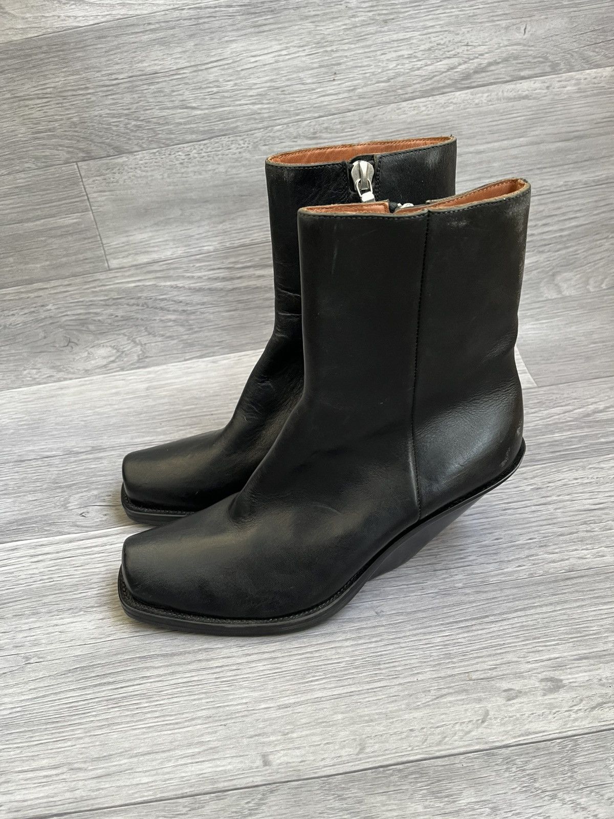 Vetements Demna gvasalia slanted heel avant garde ,ann demeulemeester Size US 8 / IT 38 - 4 Thumbnail
