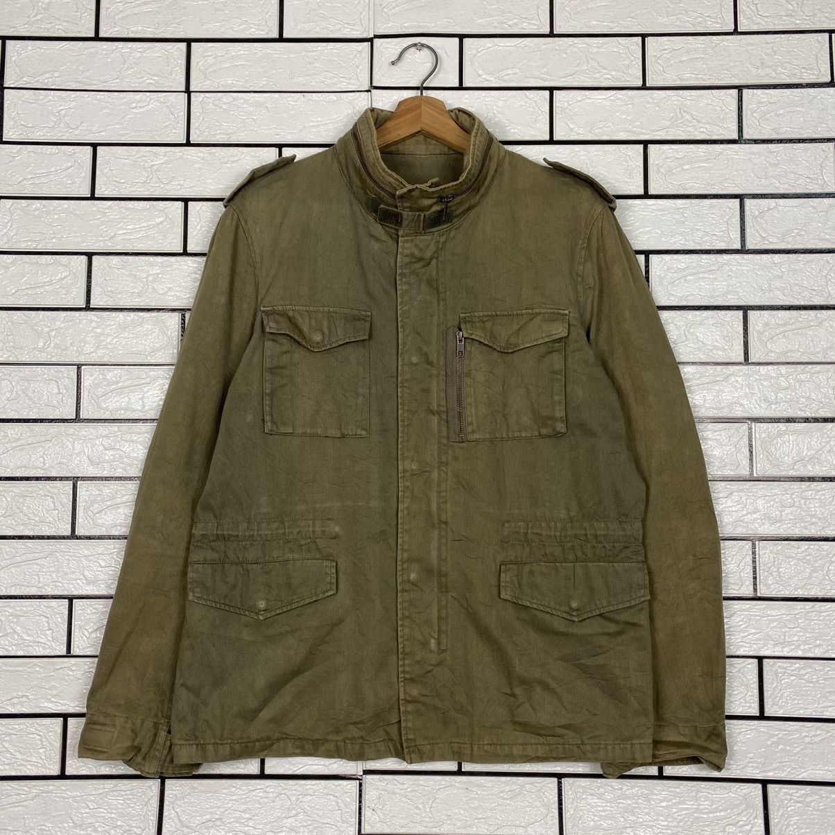 Issey Miyake 📌Vintage Military Cargo Jacket Boycott Multi Pocket Size US M / EU 48-50 / 2 - 2 Thumbnail