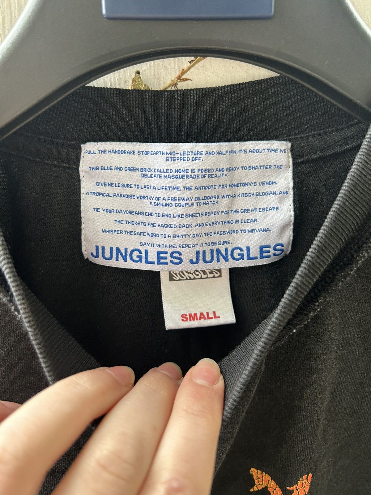 Jungles Jungles Jungles relax stoner vintage tee Size US M / EU 48-50 / 2 - 4 Thumbnail