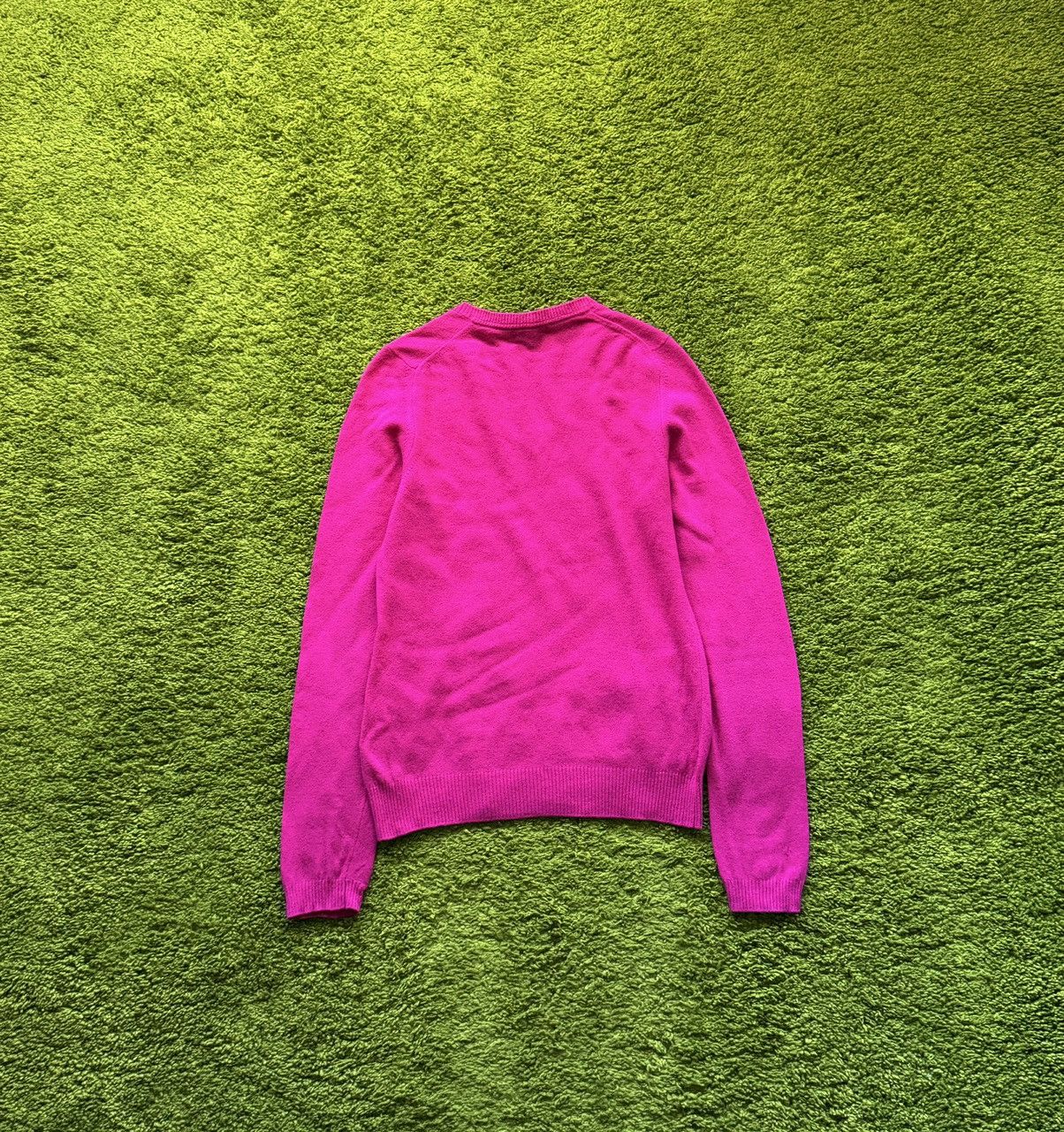 Burberry × Designer Burberry 100% merino wool pink sweater Size XL / US 12-14 / IT 48-50 - 7 Thumbnail