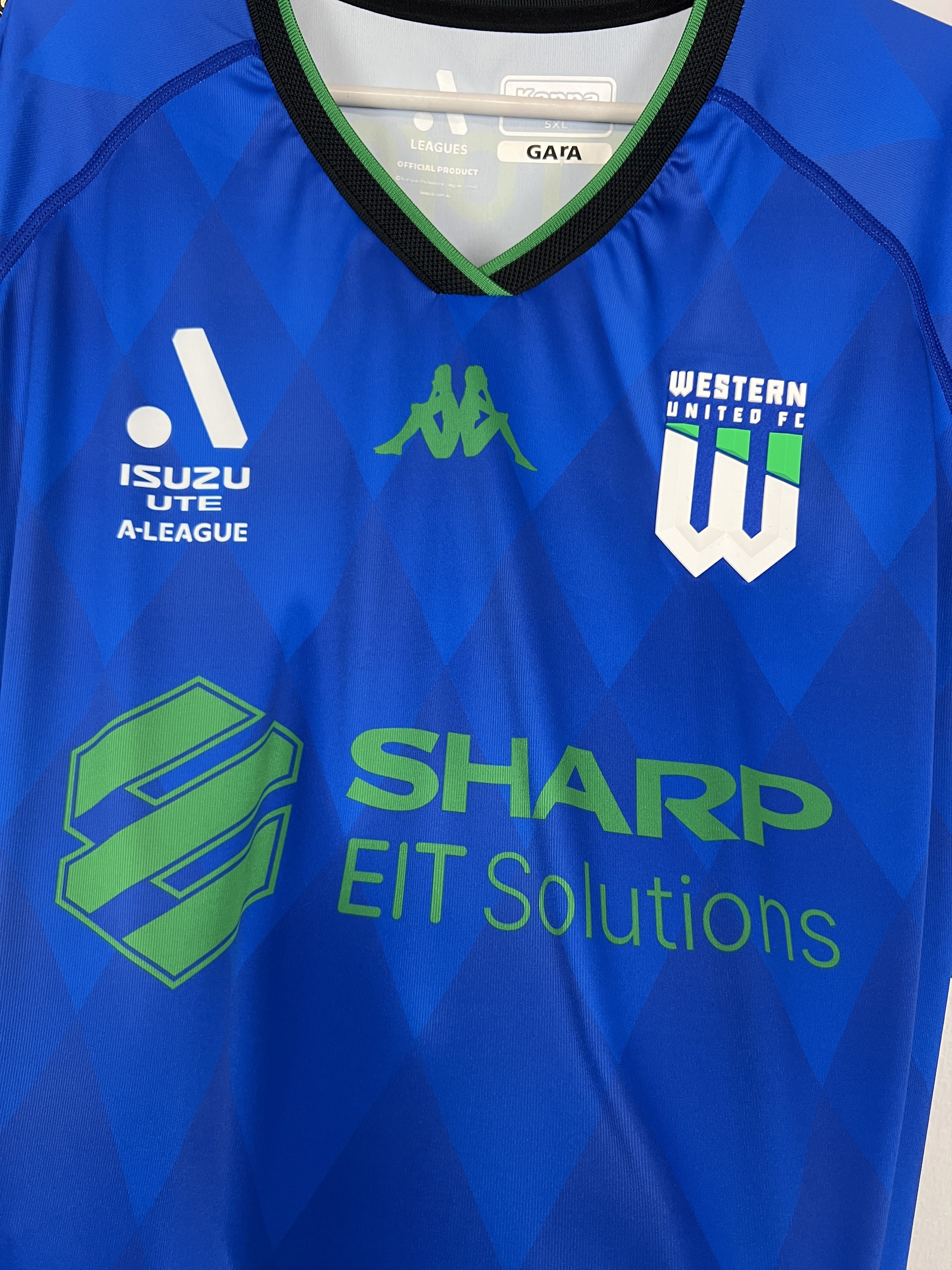 Kappa A-League Western United Australia Football 5XL Tee Hype Size US XXL / EU 58 / 5 - 3 Thumbnail