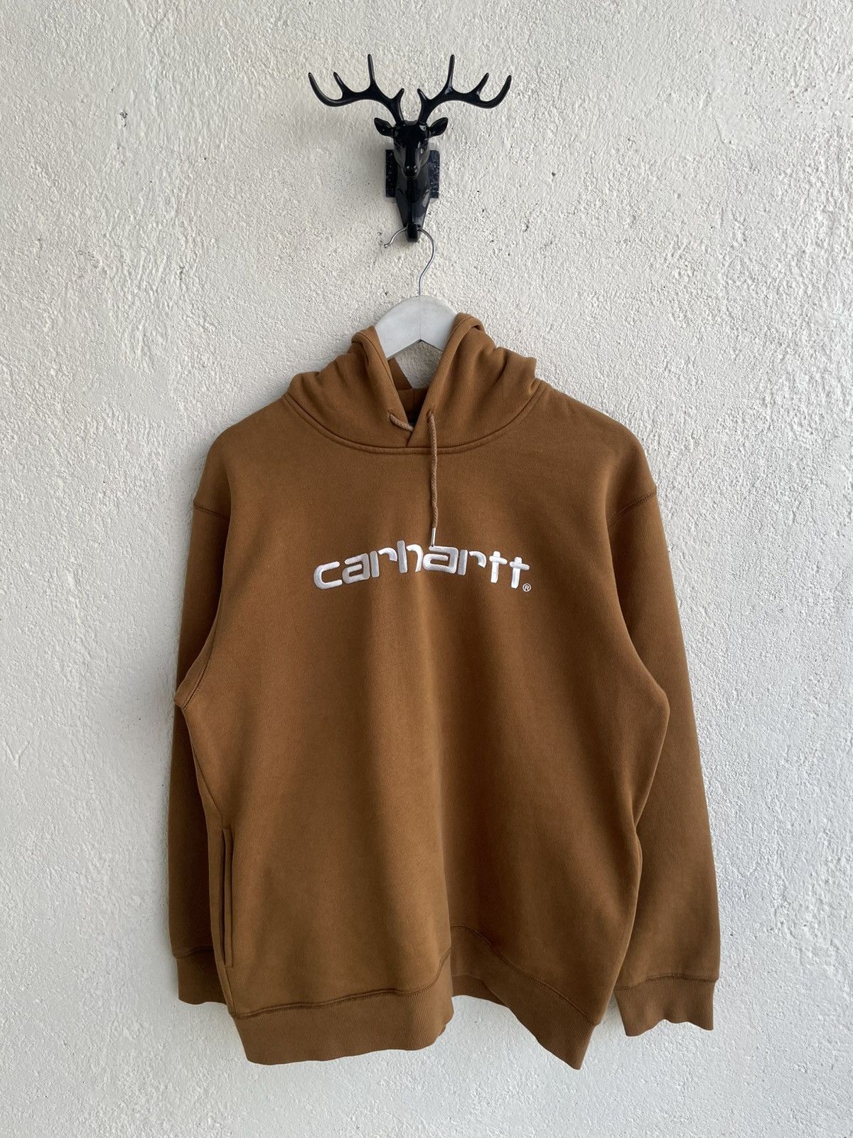 Carhartt Carhart Hoodie Embroidry Heavy Weight Y2K Dickies Hysteric Size US XL / EU 56 / 4 - 1 Thumbnail