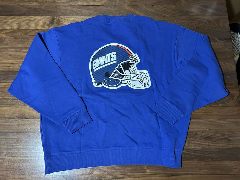 Kith for the NFL: Giants Helmet Nelson Vintage Crewneck - Current