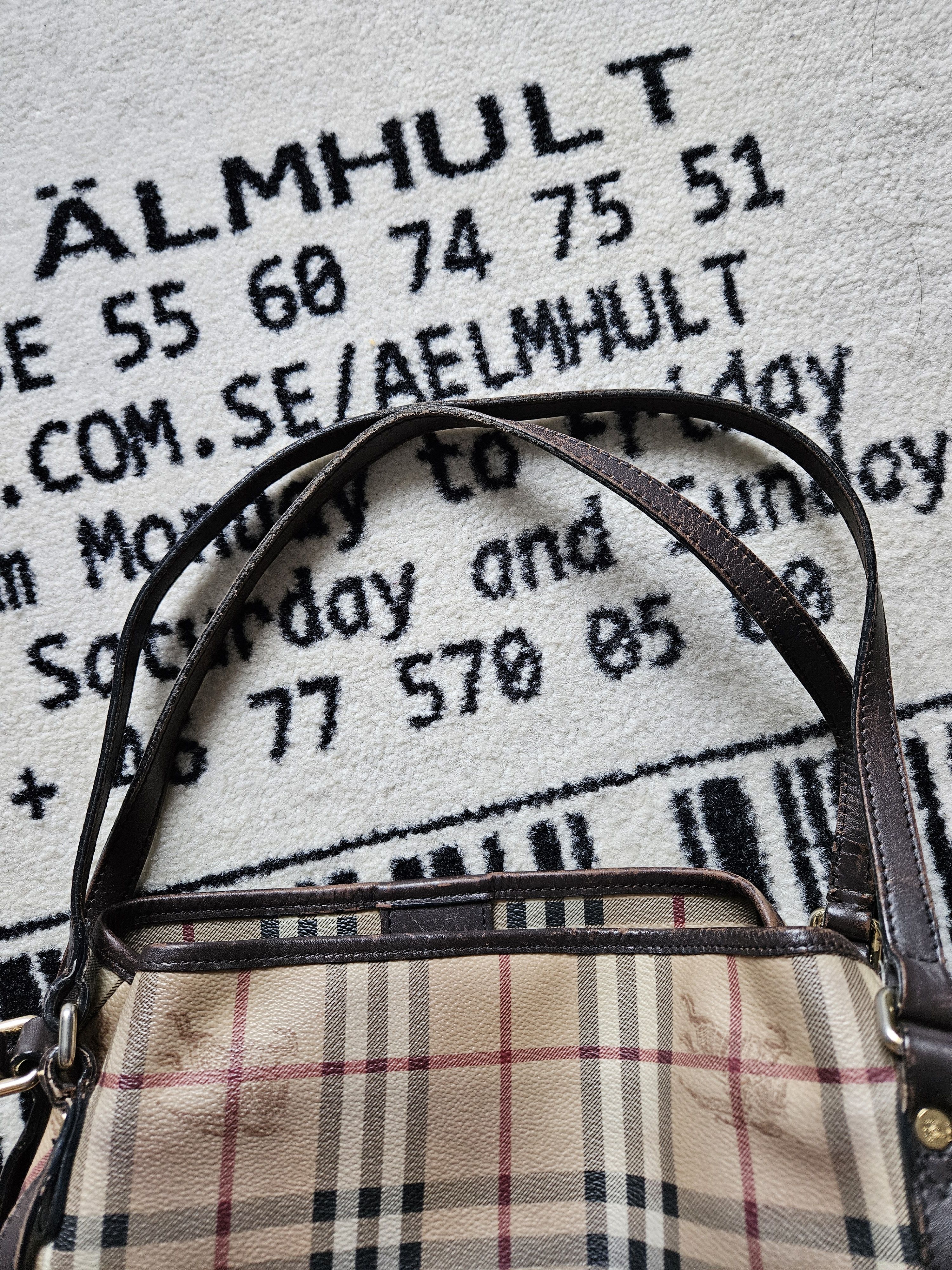 Burberry Canterybury Canvas Tote Bag Size ONE SIZE - 6 Thumbnail