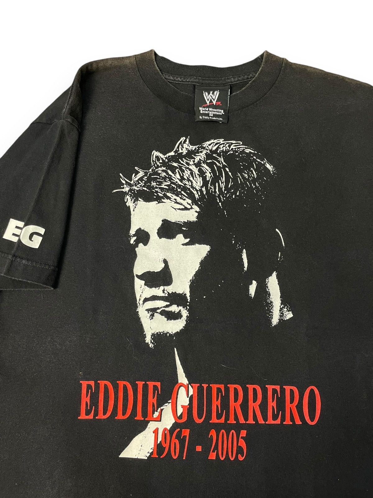 Vintage × WWE × WWF Vintage Eddie Guerrero Viva La Raza WWE Shirt Size US M / EU 48-50 / 2 - 2 Thumbnail