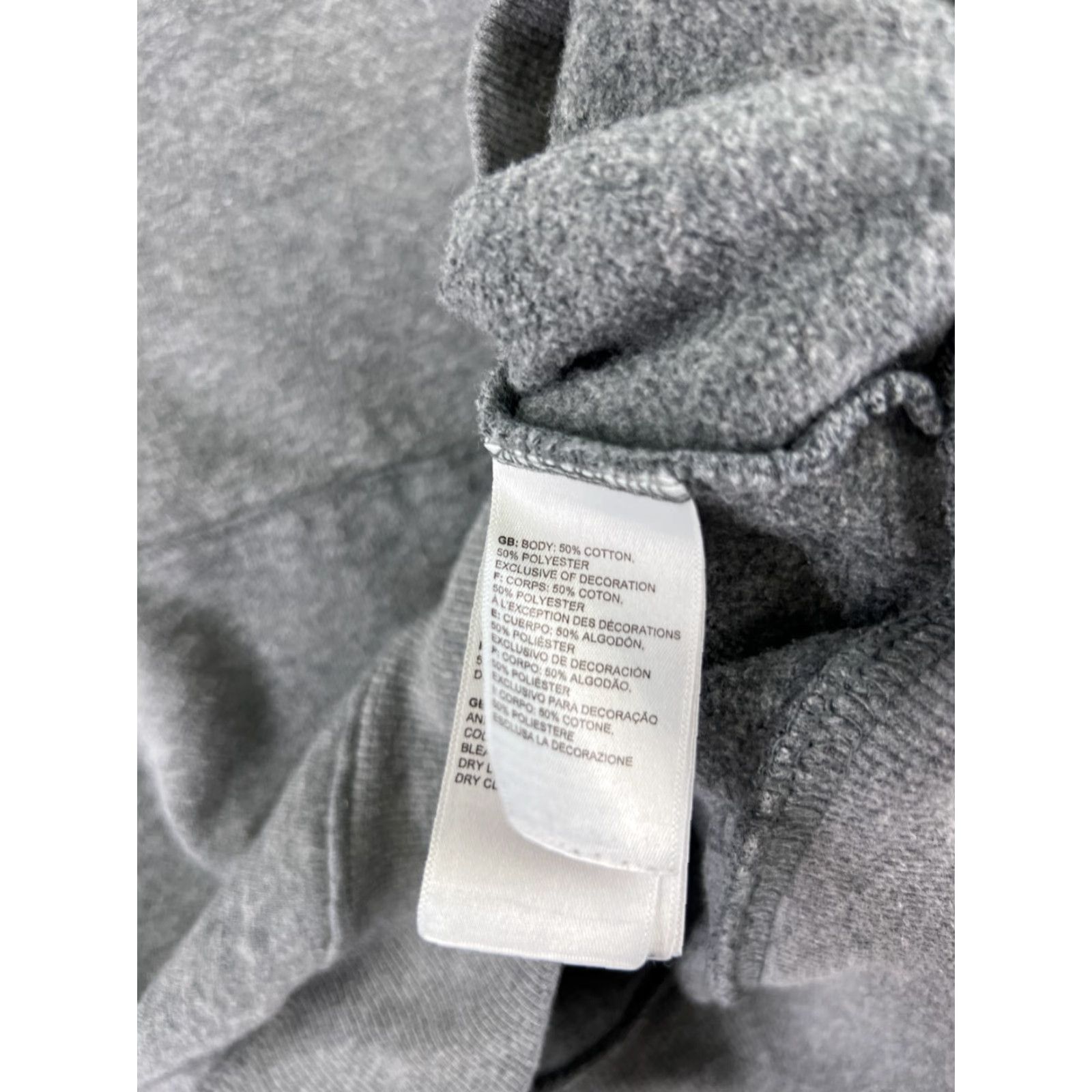 The North Face The North Face Mens Small Gray Pullover Hoodie Pocket Cotton Size US S / EU 44-46 / 1 - 4 Thumbnail