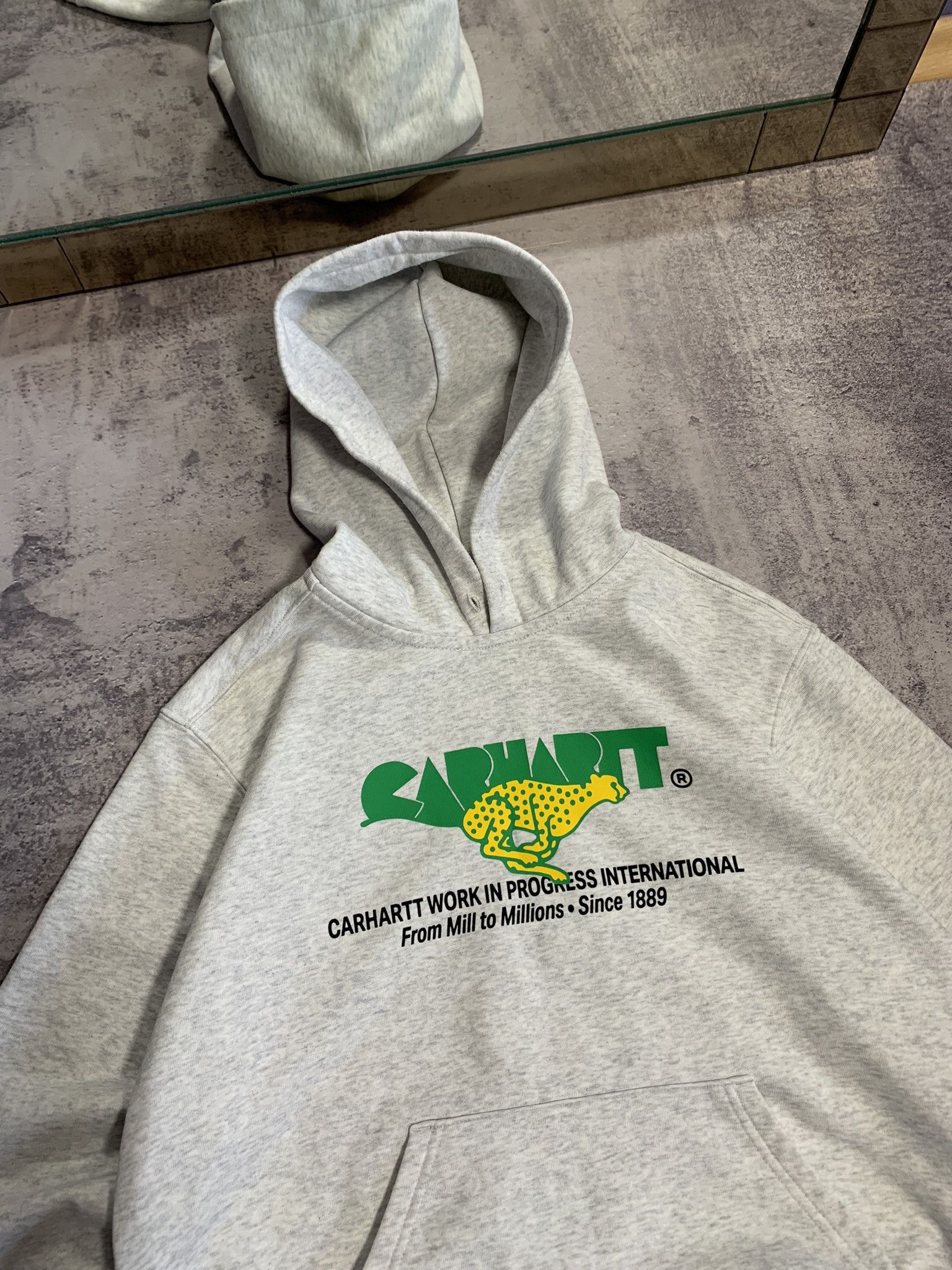 Carhartt Wip Carhartt WIP Hooded Runner S Leopard Graphic Logo Hoodie Size US S / EU 44-46 / 1 - 3 Thumbnail
