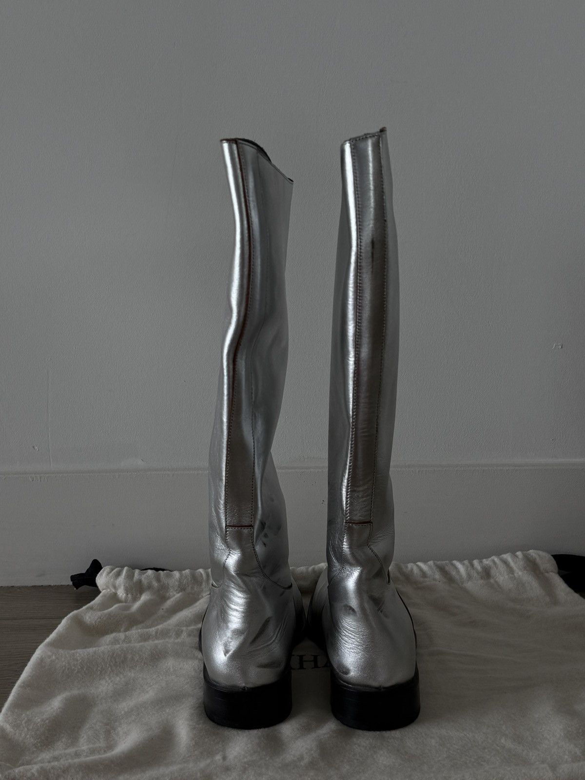 KHAITE The Wooster Riding Boots Size US 7.5 / IT 37.5 - 4 Thumbnail