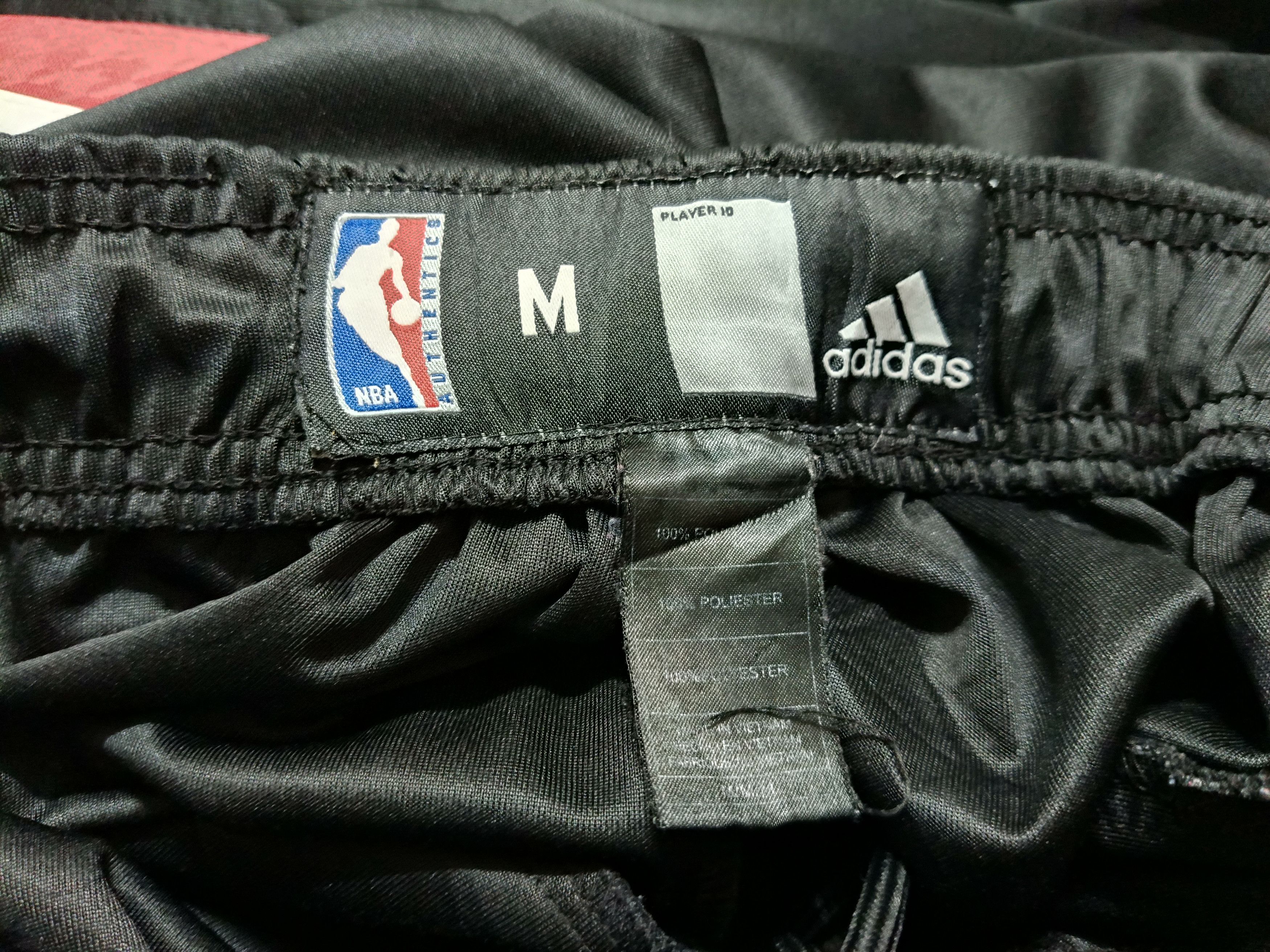Adidas Vintage Adidas Miami Heat Tearaway Baggy Nylon Pants 90s Size US 32 / EU 48 - 9 Thumbnail