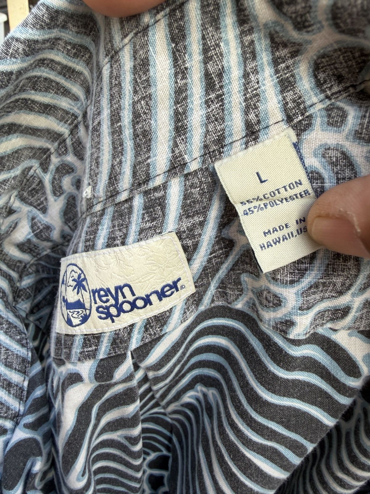 Reyn Spooner PreOwned Reyn Spooner Classic Hawaiian Print Men's L Size US L / EU 52-54 / 3 - 4 Thumbnail