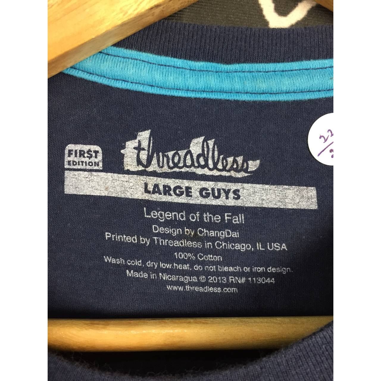 Threadless × Vintage Threadless Legend of The Fall Graphic Tee Size L Size US L / EU 52-54 / 3 - 15 Thumbnail