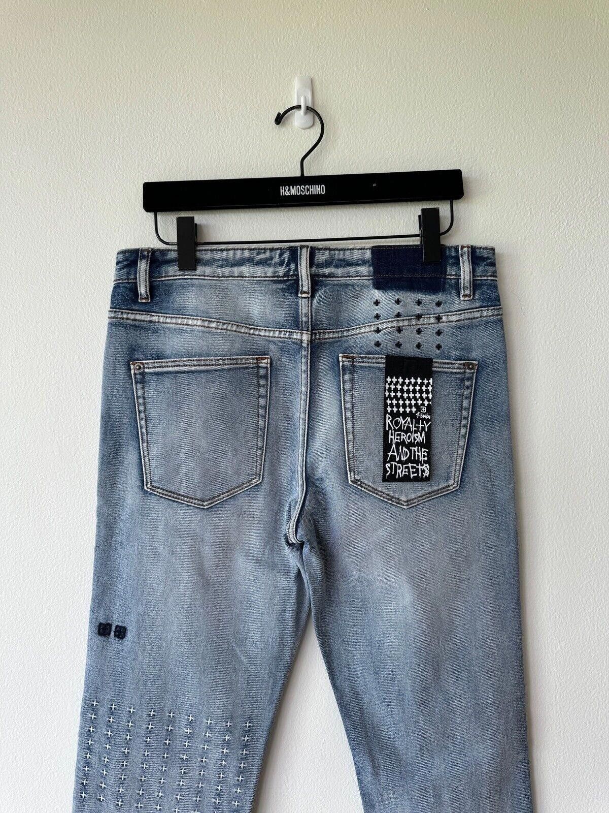 Ksubi new Ksubi mens denim jean hazlow 32 small medium blue Size US 32 / EU 48 - 6 Thumbnail