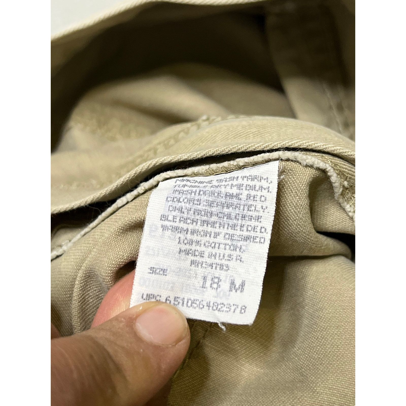 Vintage Vintage 90s Lee Riveted Carpenter Pants unisex Sz 18M 35x31 Size US 35 - 5 Thumbnail