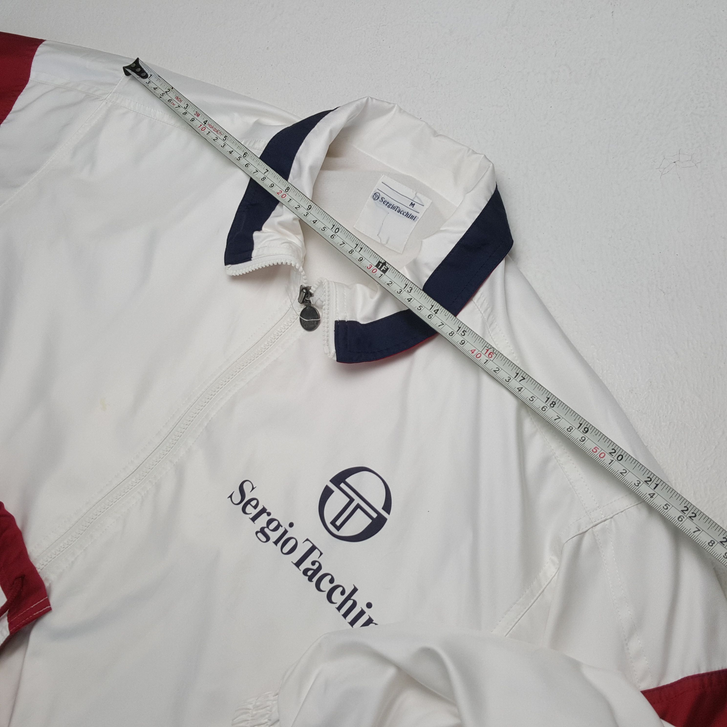 Japanese Brand × Sergio Tacchini × Vintage Vintage SERGIO TACCHINI ALL WAKO Sportswear Windbreaker Size US L / EU 52-54 / 3 - 8 Thumbnail