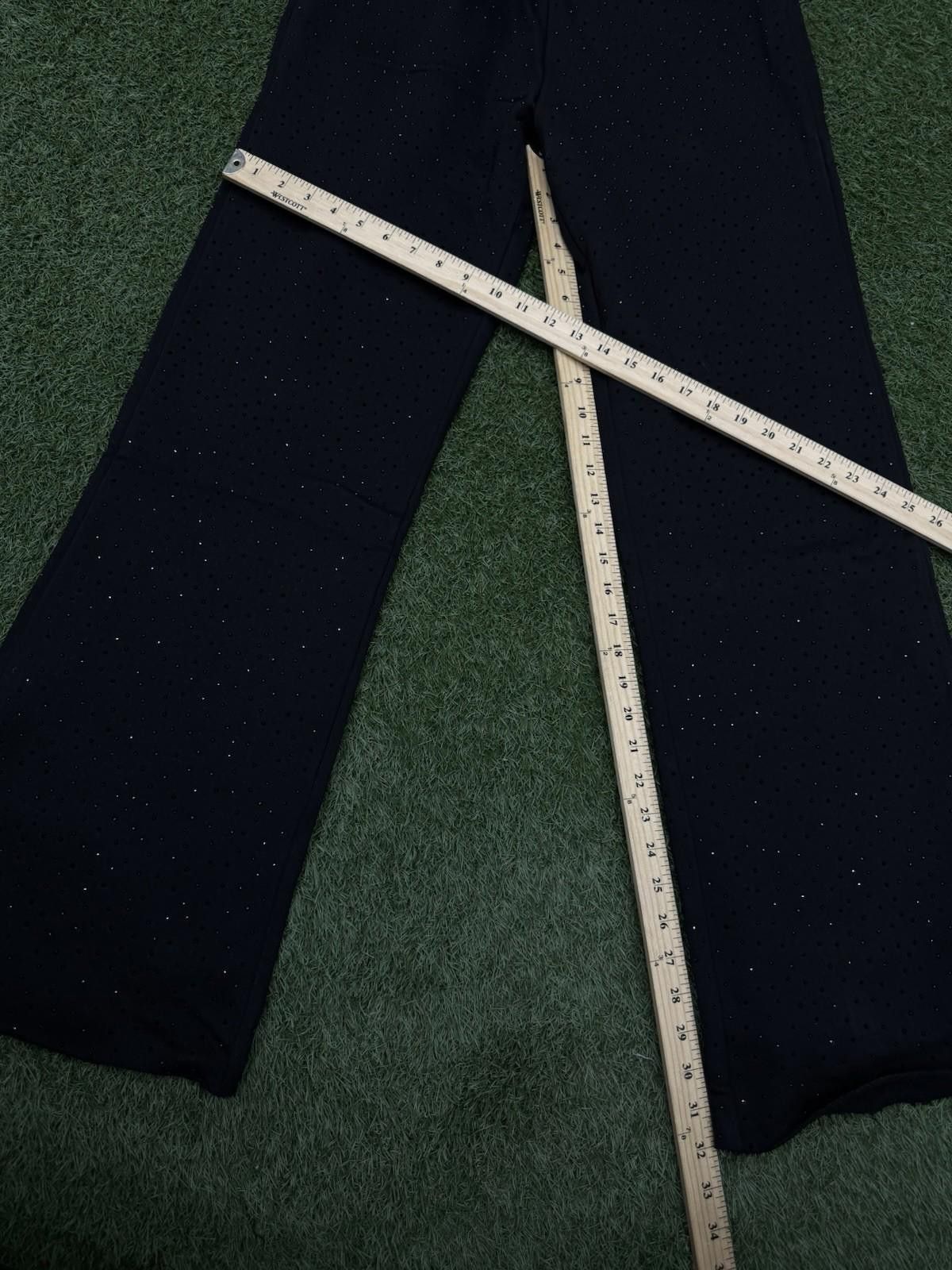 Saint Vanity Size S - Saint Vanity Black Rhinestone Sweatpants Authentic Size US 30 / EU 46 - 10 Thumbnail