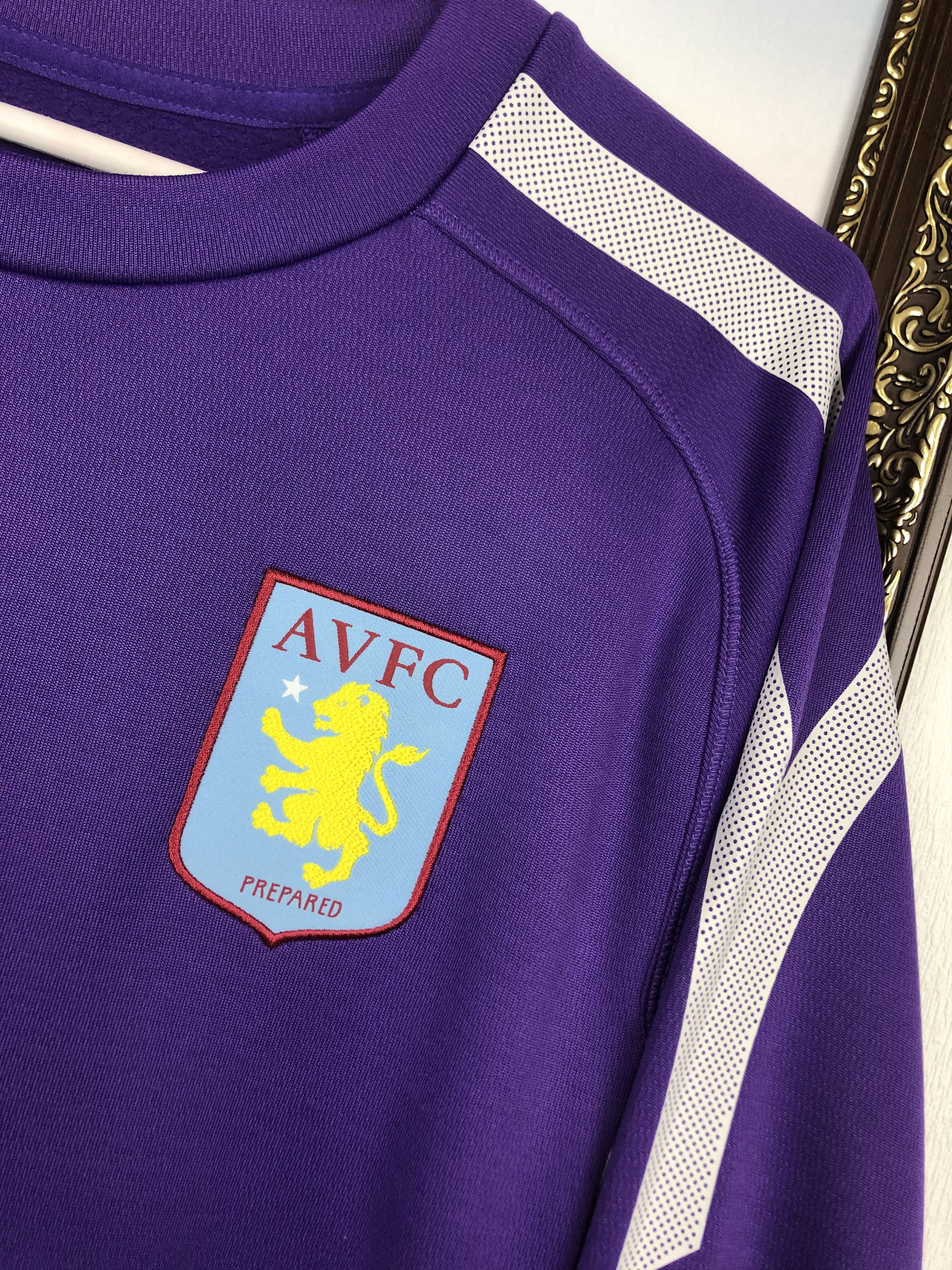 Nike Vintage Aston Villa Football Sweatshirt Train Jacket Track Size US L / EU 52-54 / 3 - 3 Thumbnail