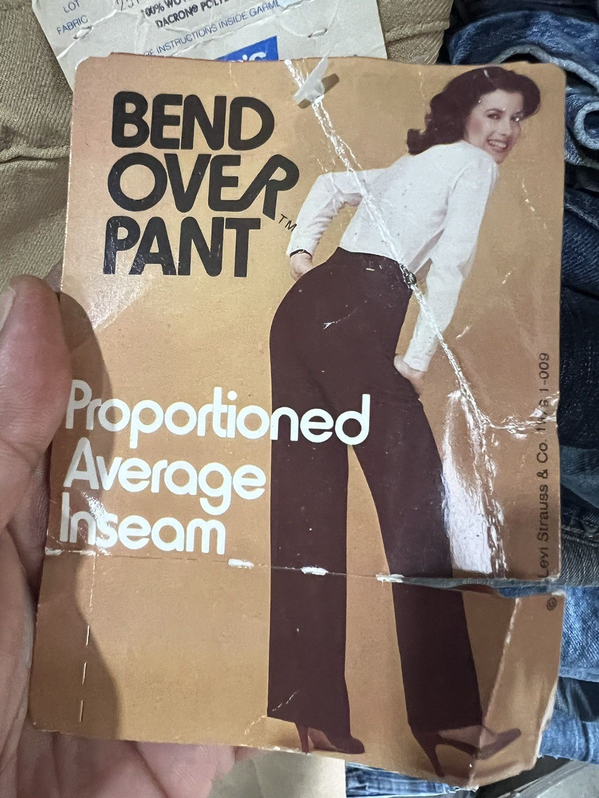 Levi's 🔥Very Rare Vintage 70s Levis Bend Over Pant Size 26" / US 2 / IT 38 - 19 Thumbnail