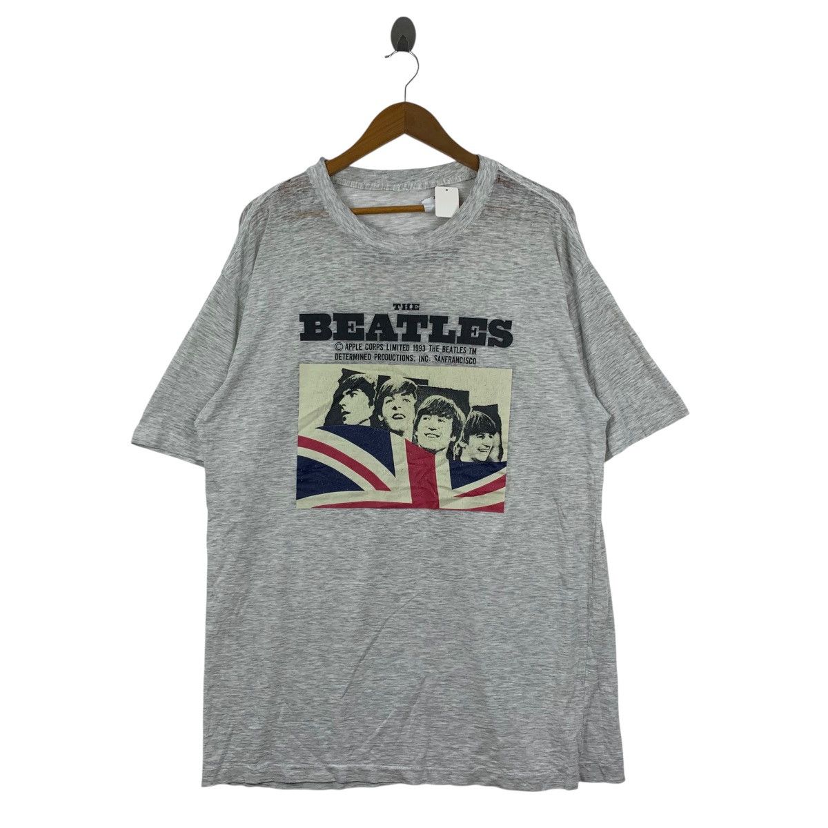 Vintage Vintage 90s THE BEATLES 1993 Apple Corps Limited Tshirt Size US XL / EU 56 / 4 - 1 Thumbnail