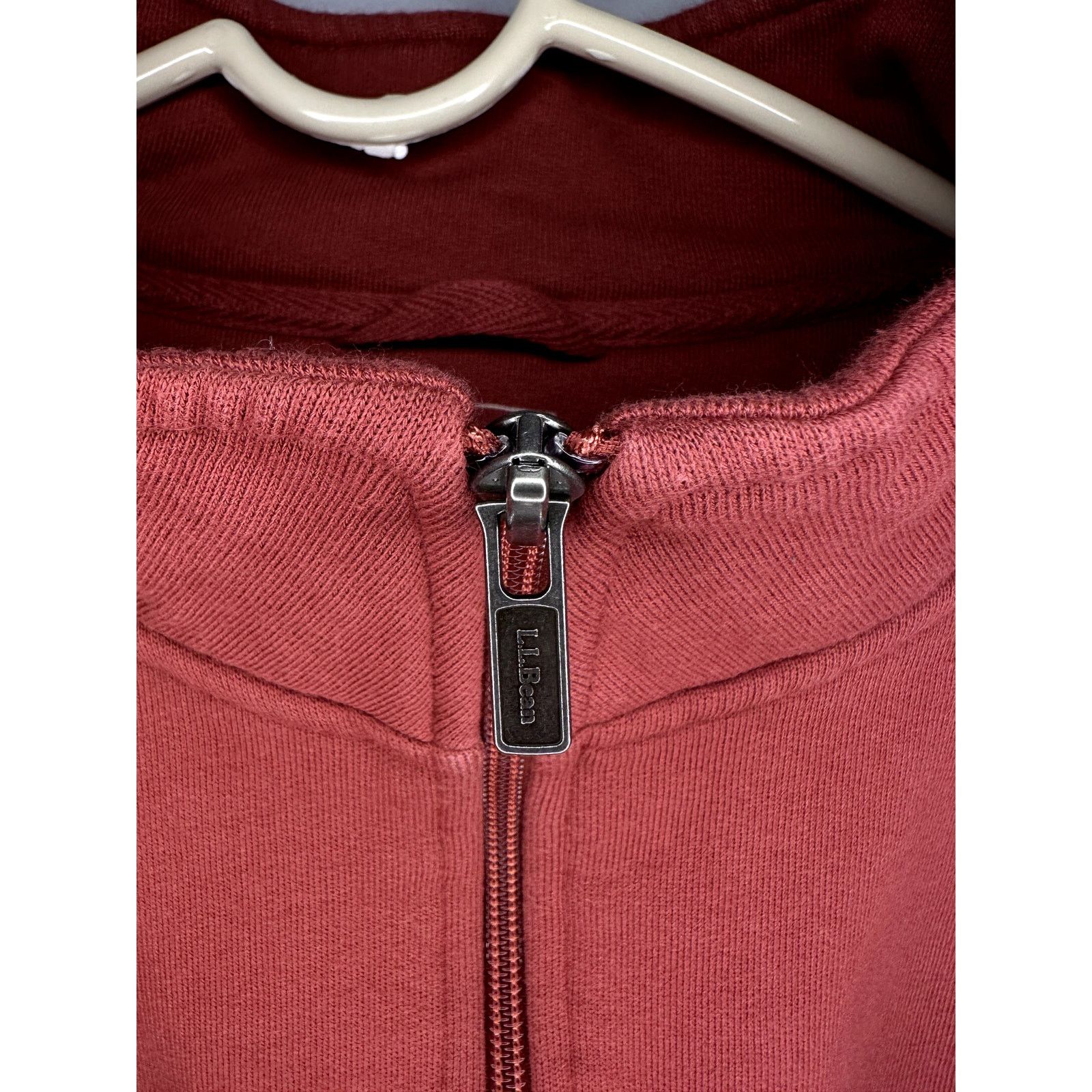 Other L.L.Bean Quarter-Zip Pullover Sweater Burnt Red Medium Size US M / EU 48-50 / 2 - 4 Thumbnail