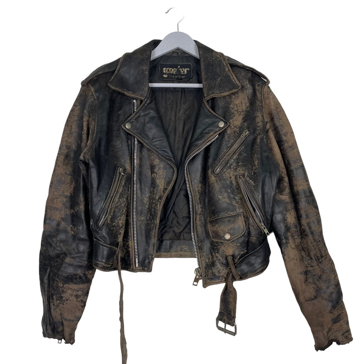 Japanese Brand × Vintage 💥60s SCOOTER TRASHED INSPIRED PERFECTO SCHOTT Size US M / EU 48-50 / 2 - 1 Thumbnail