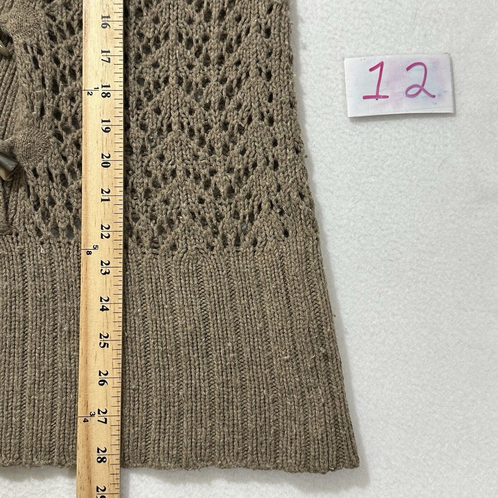 Old Navy Old Navy Large Lambs Wool Angora Cardigan Sweater Knit Beige Size L / US 10 / IT 46 - 10 Thumbnail