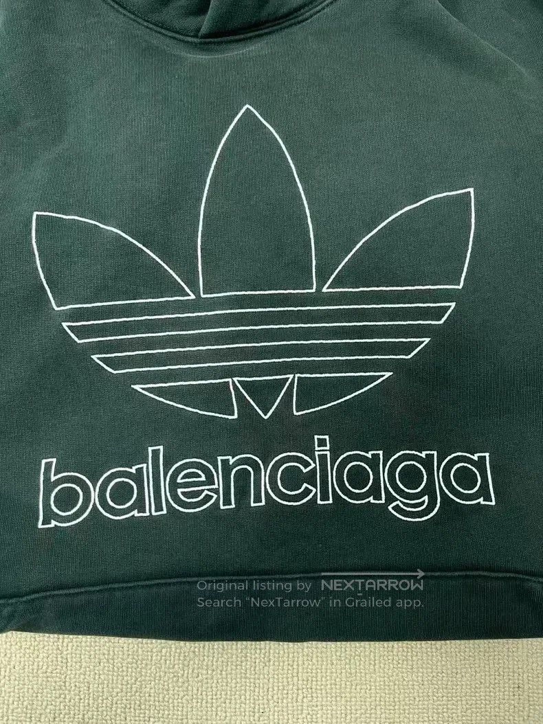 Balenciaga Balenciaga Logo Letter Printed Hoodie Size US M / EU 48-50 / 2 - 3 Thumbnail