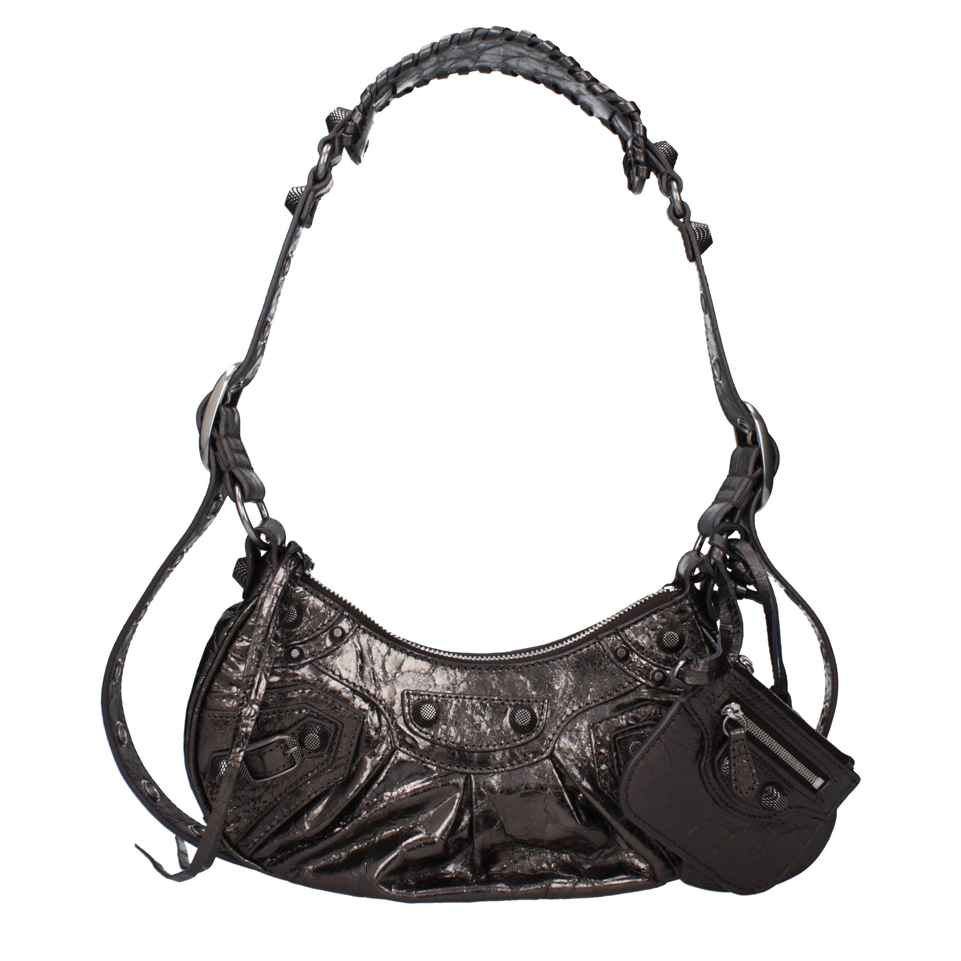 Balenciaga Crossbody Bag In Leather in Brown, Women's