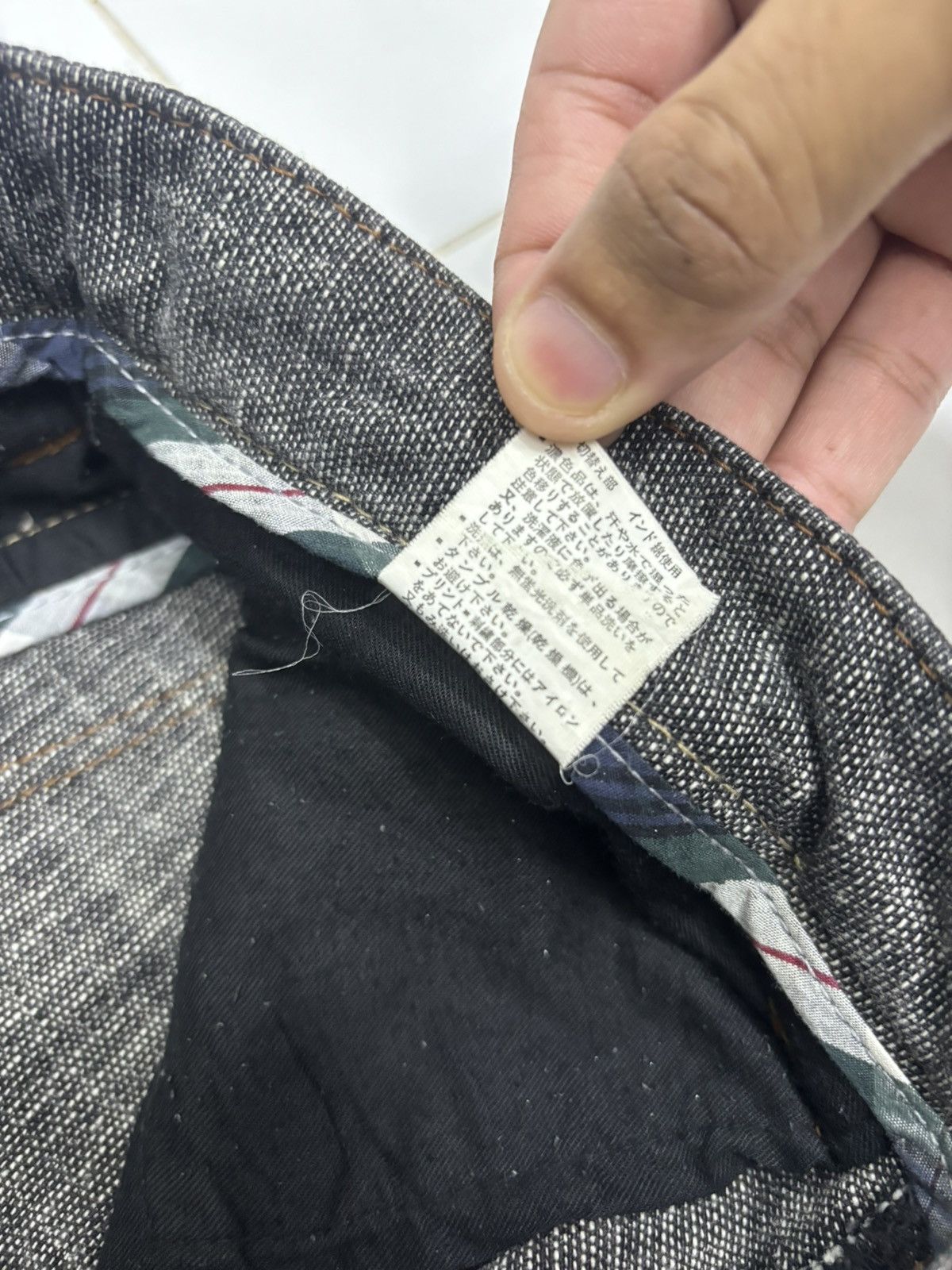 If Six Was Nine 🔥DOMINATE HANDCRAFTED BLACK DISTRESSED DENIM JEANS Size US 30 / EU 46 - 12 Thumbnail
