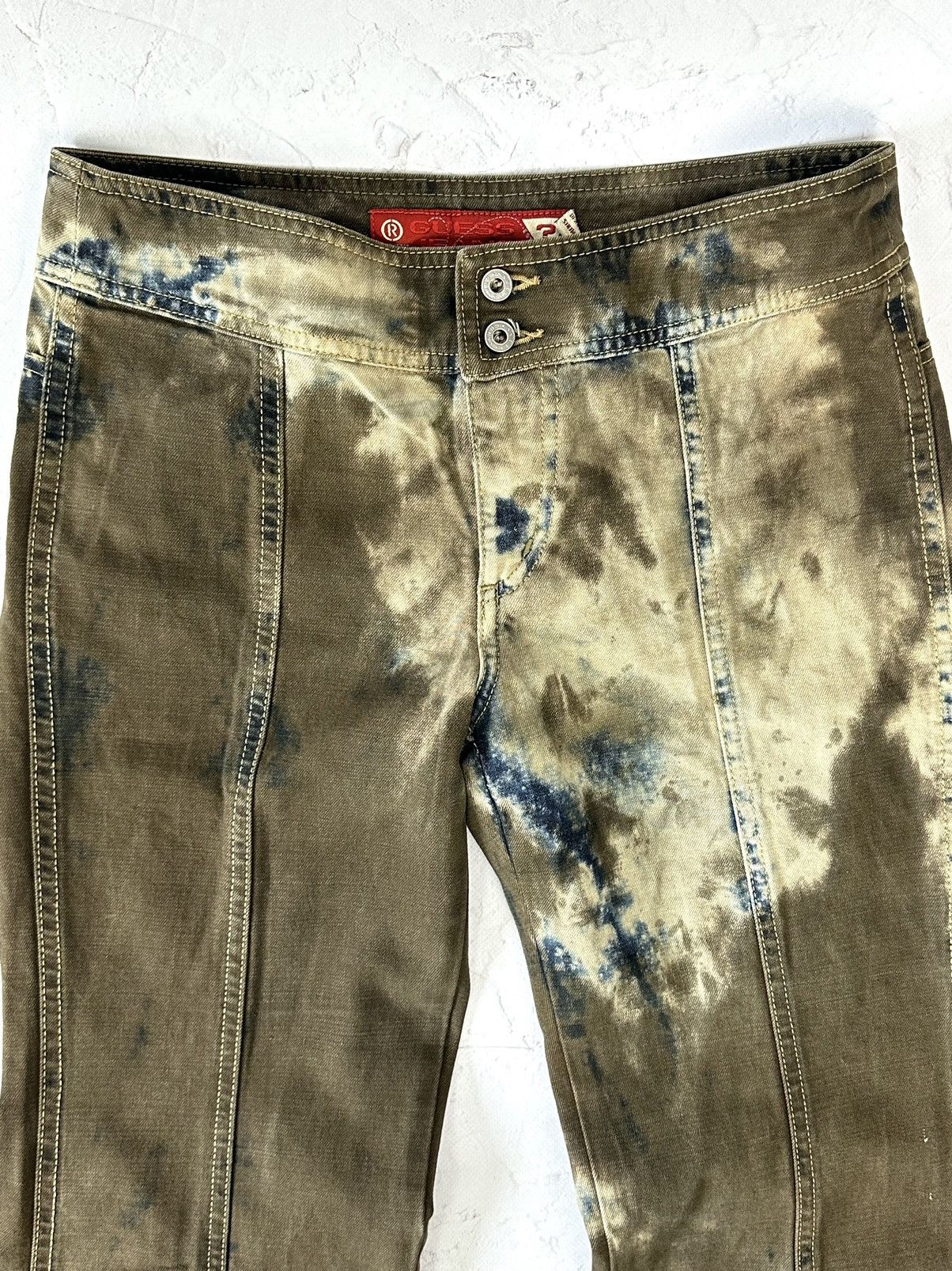 Beauty Beast × If Six Was Nine × Vintage Vintage Y2K Guess Washed Jeans Size 28" / US 6 / IT 42 - 5 Thumbnail