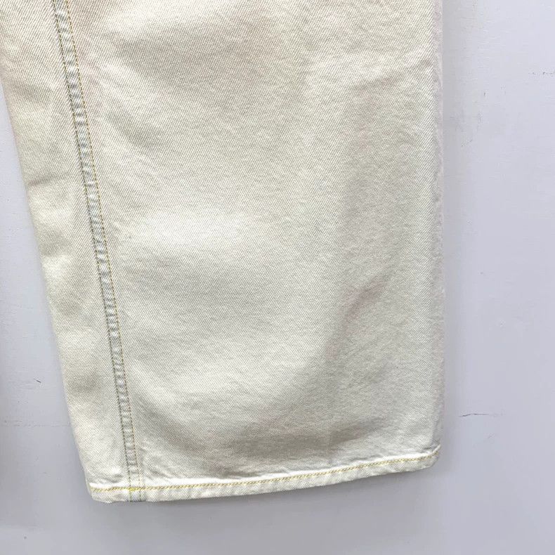 Louis Vuitton Louis Vuitton 23 white cotton casual wide-leg denim trouse Size US 36 / EU 52 - 5 Thumbnail