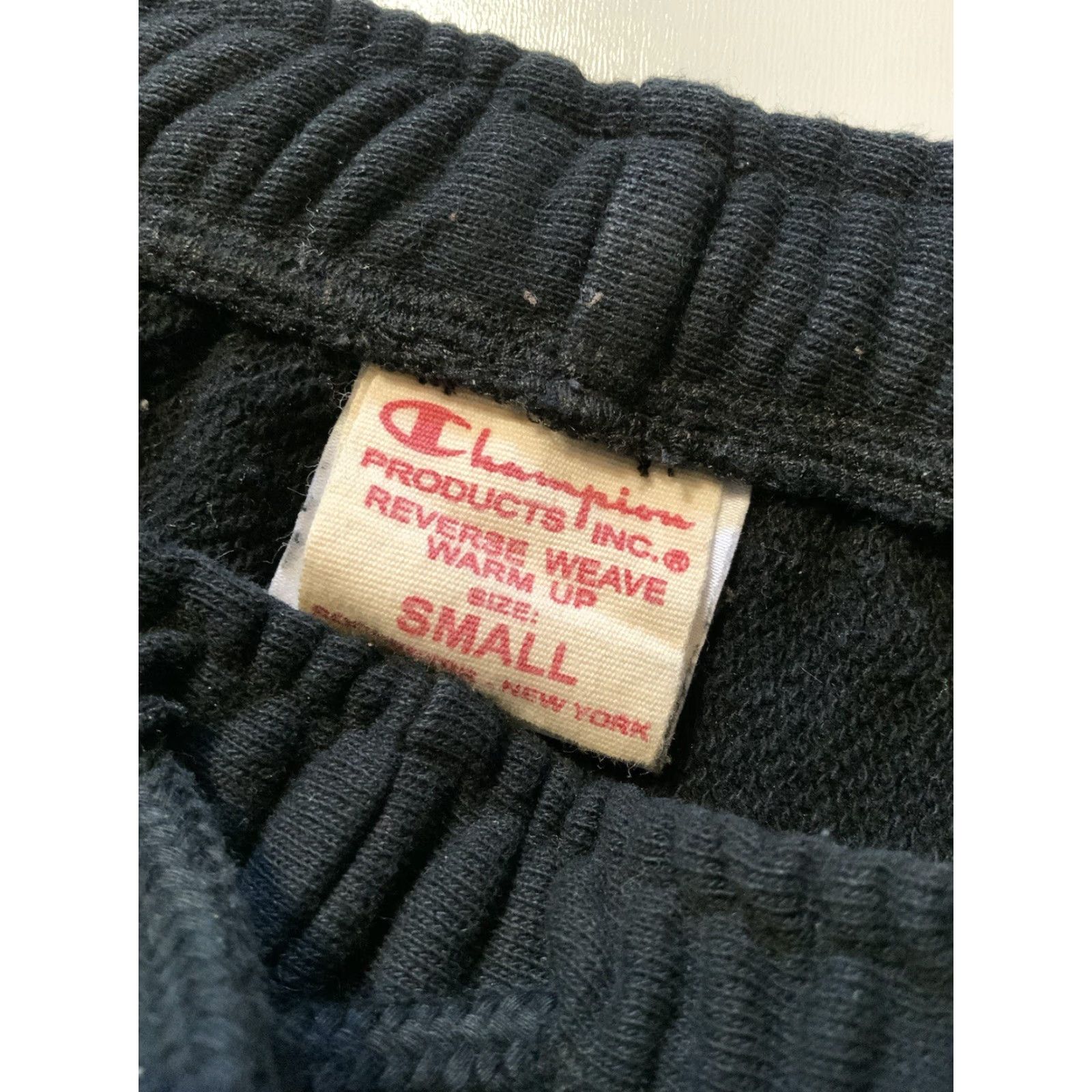 Champion VETEMENTS X CHAMPION SS17 Demna Reverse Weave Black Jogger Sweatpants Sz. S Size US 29 - 4 Thumbnail