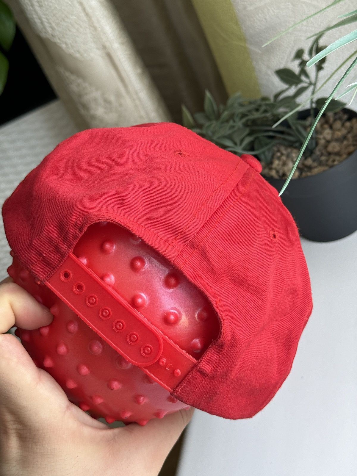 Ferrari Vintage 90s Ferrari Shell Formula 1 Cap Red Size ONE SIZE - 9 Thumbnail