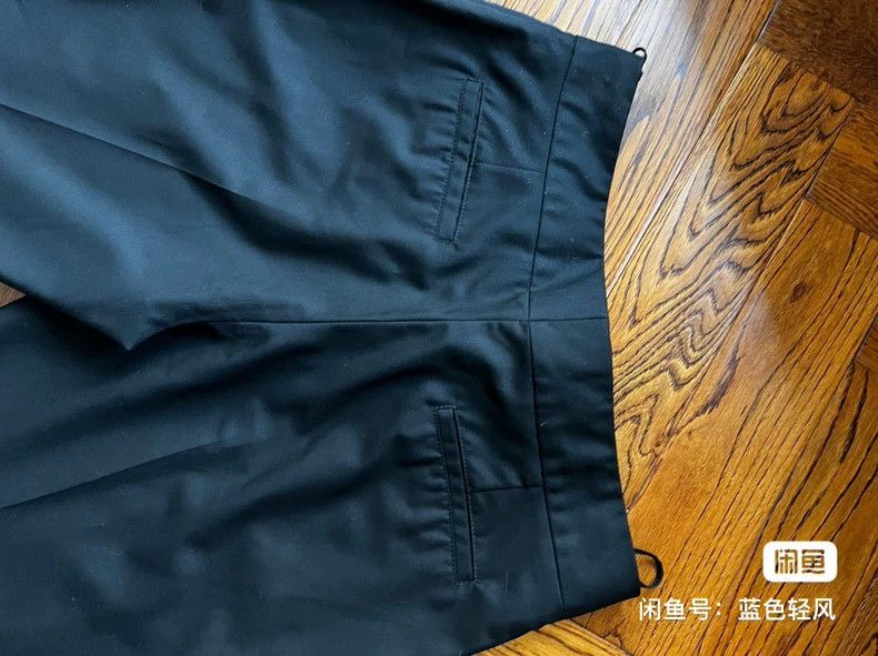 Loro Piana LORO PIANA Sheepskin silk wide leg pants Size 30" / US 8 / IT 44 - 4 Thumbnail