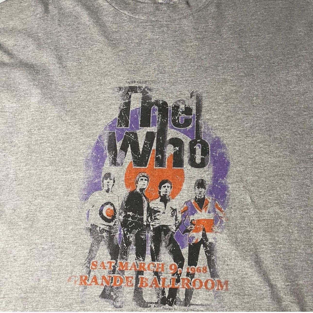 Band Tees Vintage The Who grand ballroom concert Band tee T-shirt Size US XL / EU 56 / 4 - 2 Thumbnail